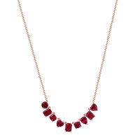 Collana Rosato Donna in Argento Zircone RZGE02 - RZGE02